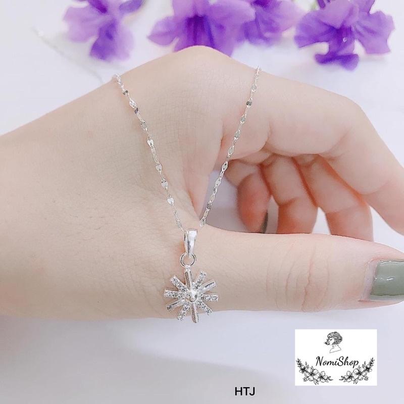 Dây chuyền nữ Bạc ta, mẫu xinh xắn Hot Hit. Đa dạng Phong cách - Bạc Nomi