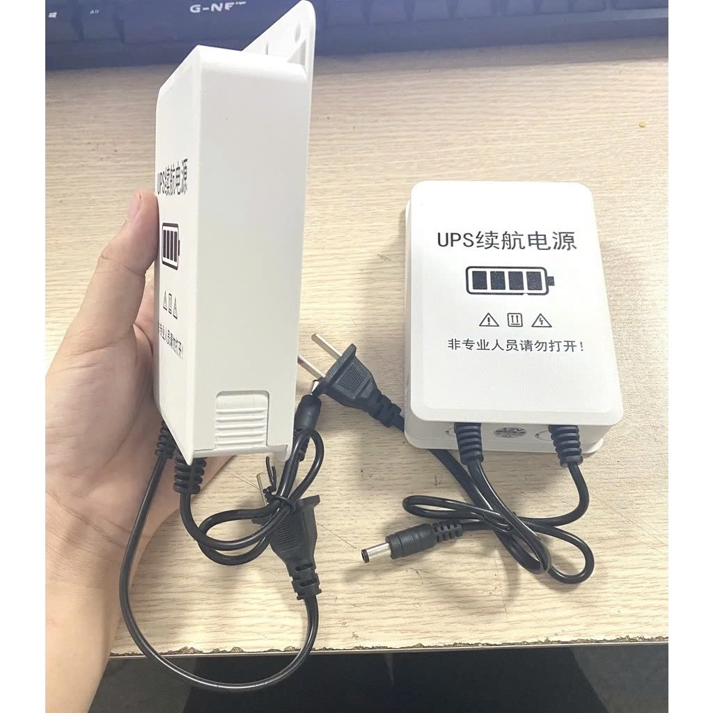 Nguồn Pin Dự Phòng Modem Wifi Camera 12V - 2A Loại Tốt: Giải Pháp Wifi Không Ngừng Khi Mất Điện