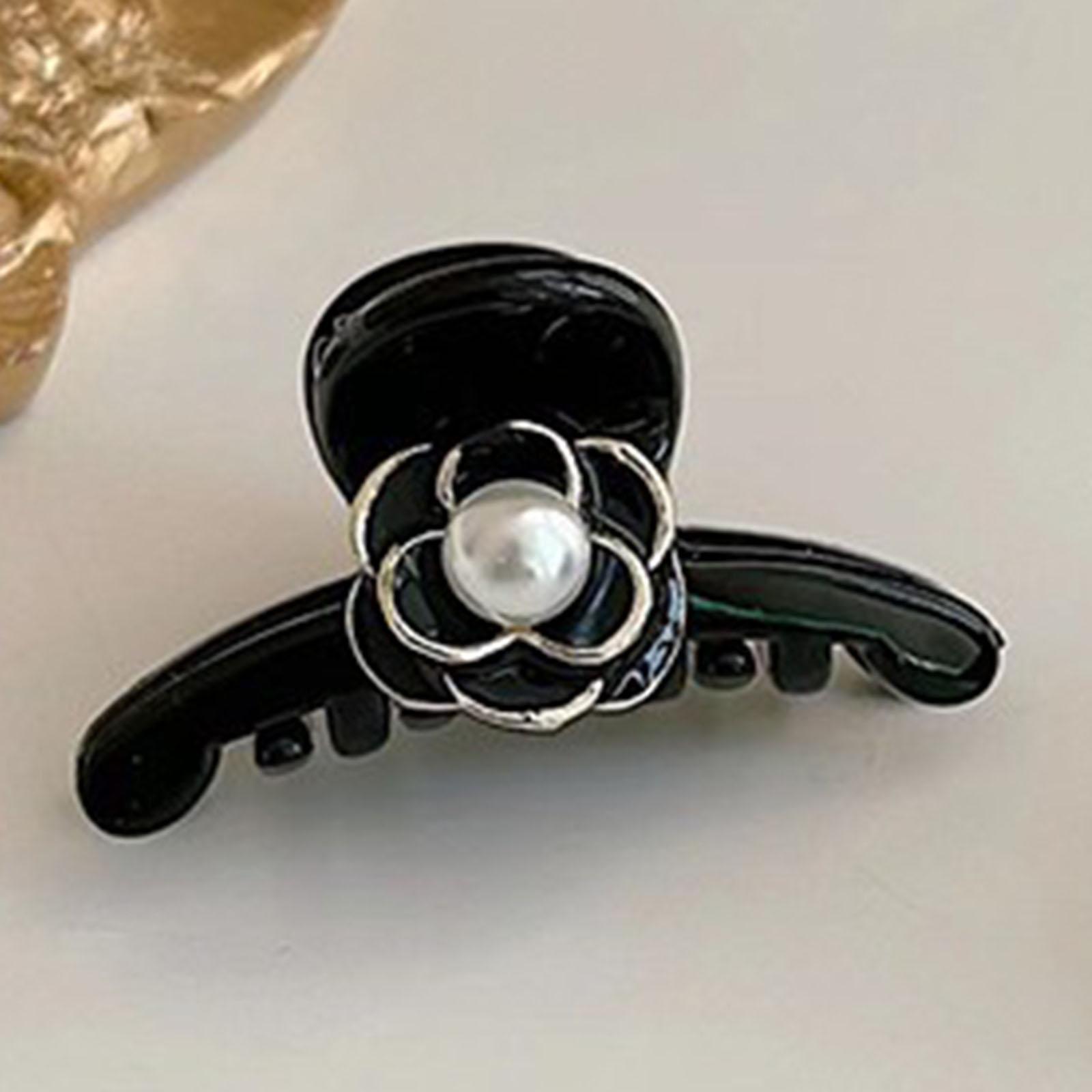 Camellia Pearl Hair Daily for Women Girls Washface Party Barrettes