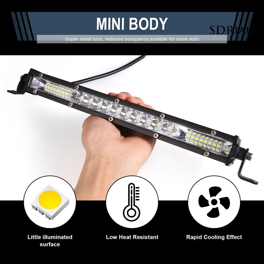 Thanh Đèn Led Siêu Mỏng 12 Inch 264w Cho Xe Hơi