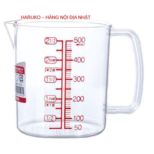 Ca đong chia vạch 500ml NAKAYA - NỘI ĐỊA NHẬT BẢN