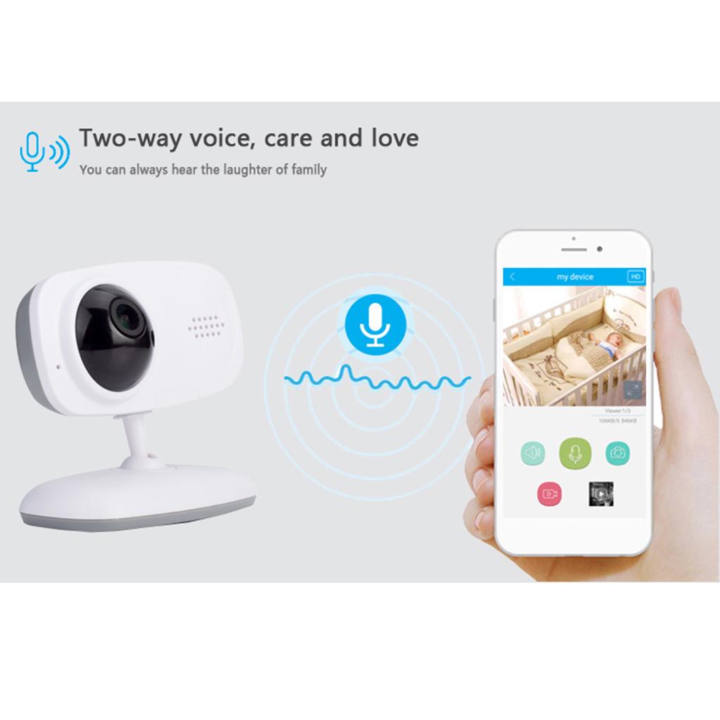 GC60 P2P Wireless Security Camera 720P WiFi Home for Baby Night Vision EU