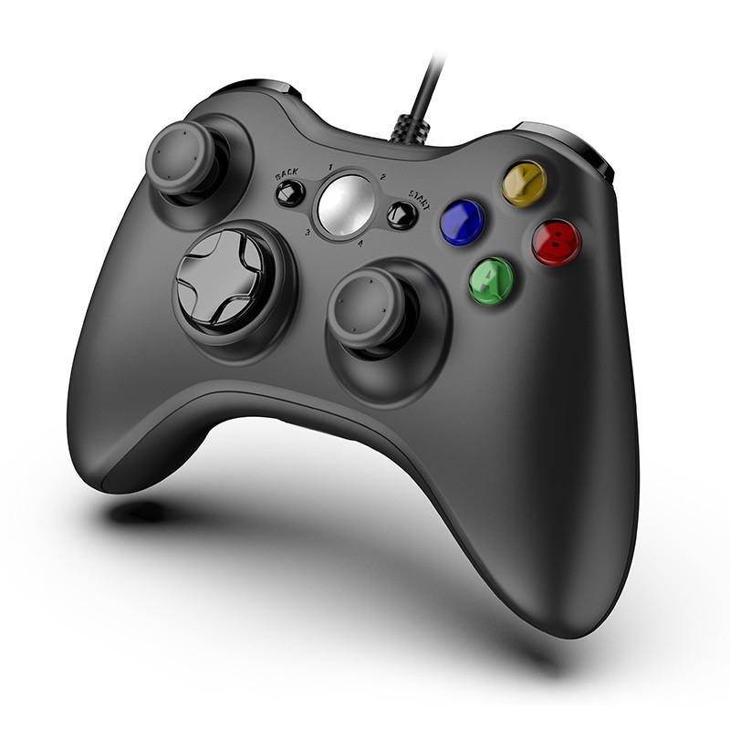 Tay cầm chơi game Android phong cách mới nhất đa chức năng có dây 360pc tay cầm chơi game arcade có dây không bị trễ với rung