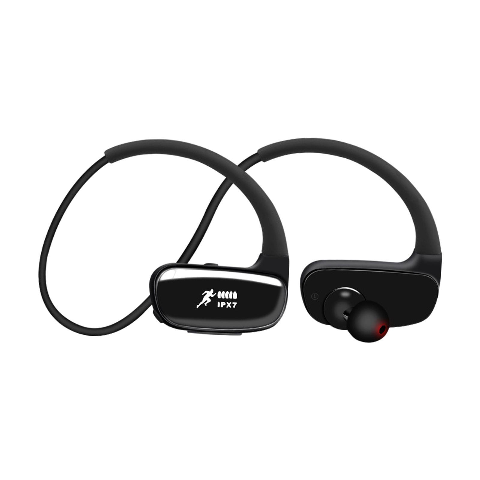 Bluetooth Headphones IPX7 Waterproof HD Stereo Sweatproof Sports Earphones for Gym