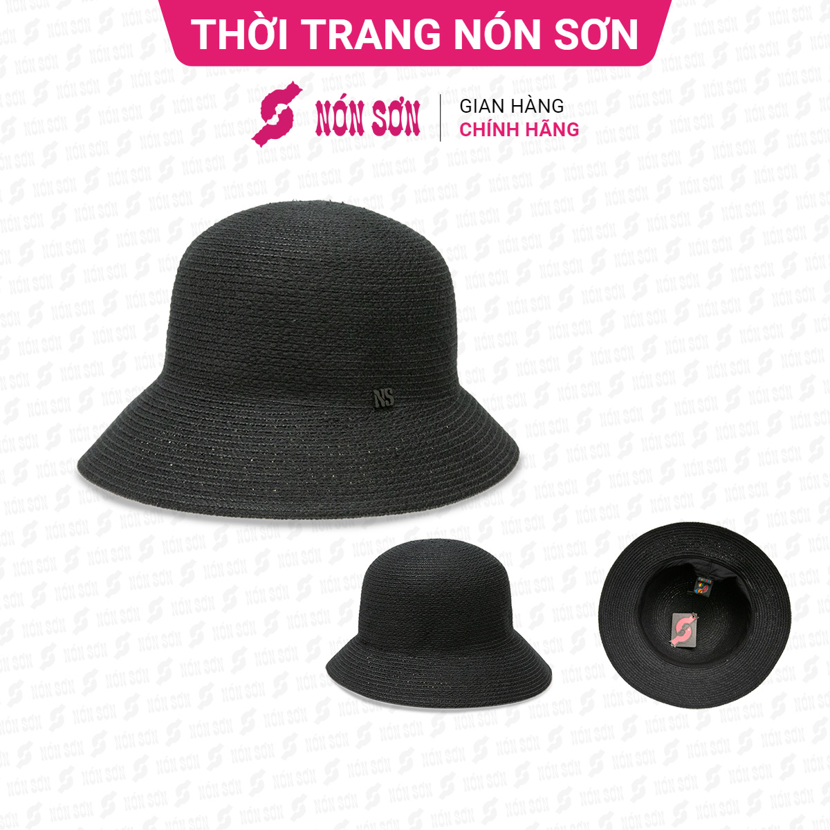 Mũ vành thời trang NÓN SƠN-XH001-82E-DN1