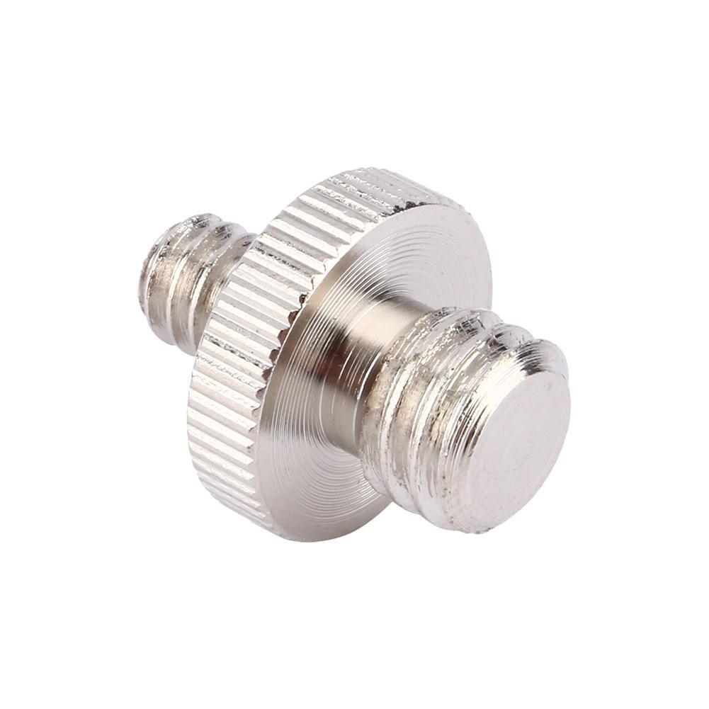 Ốc vít kim loại 1/4" chuyển đổi sang đầu 3/8" phụ kiện máy ảnh