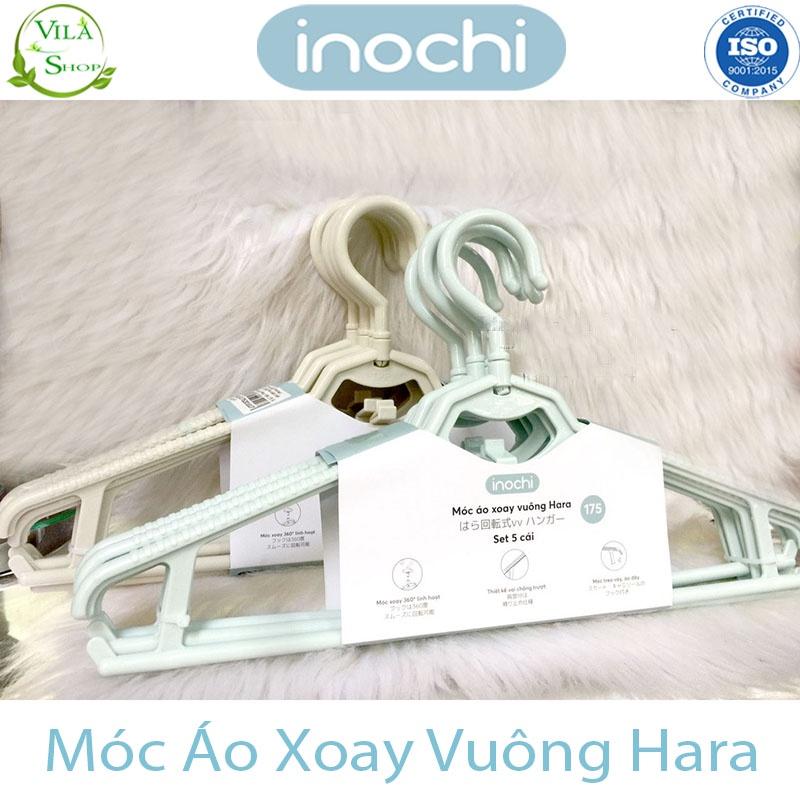 Hình ảnh Móc Treo Quần Áo, Móc Treo Đa Năng Hara, Bộ Sưu Tập Móc Quần Áo Người Lớn Nhựa Cao Cấp Inochi