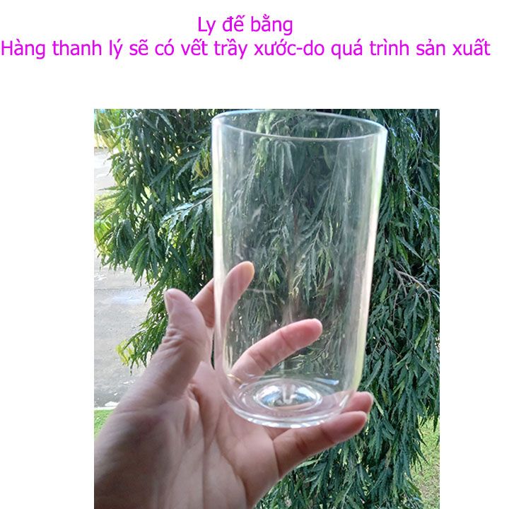 Thanh lý ly nhựa trong suốt. Ly uống bia-Ly uống nước-Ly sinh tố