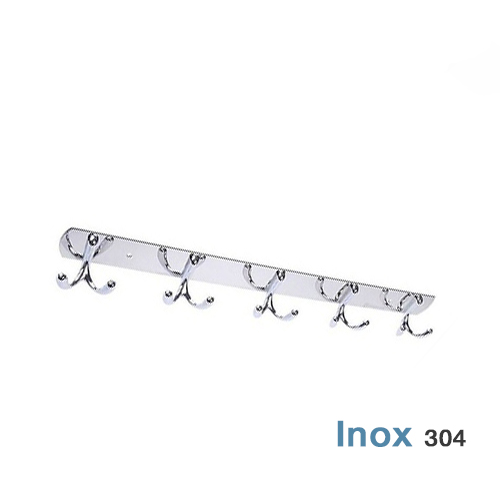 Móc Áo Inox 304 M2 không gỉ 5 chân móc