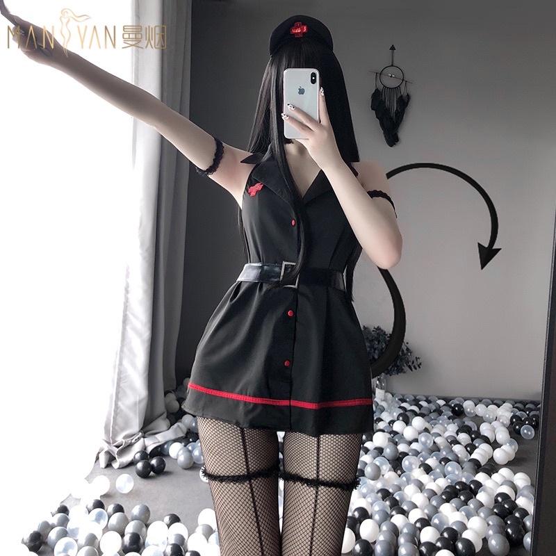 Bộ hoá trang nàng y tá đa năng gợi cảm. Giao hoả tốc HCM. Đồ ngủ Cosplay sexy ThaoBonita