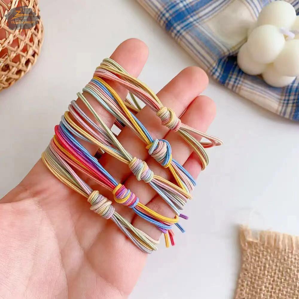 Thun buộc tóc đa sắc màu phong cách Hàn Quốc cho nữ - TLJA0031