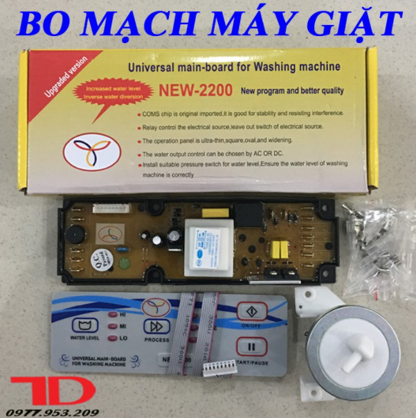 Bo mạch máy giặt đa năng NEW 2200