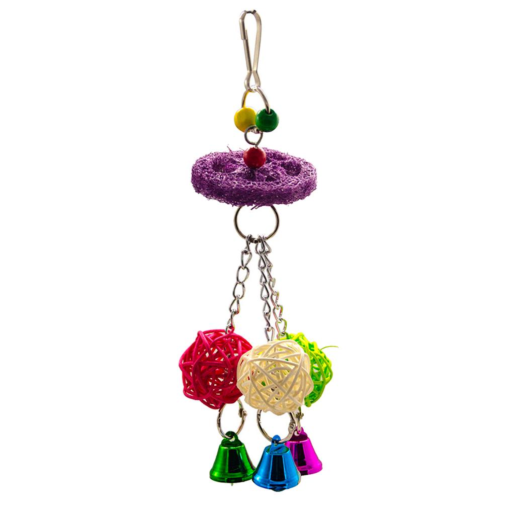 Bird Toy Conure Foraging Hanging Toy for Small Medium Parrots  Type 1