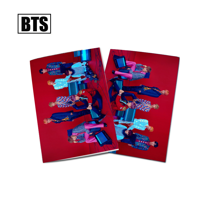 Bộ 10 vở BTS IDOL Notebook A5