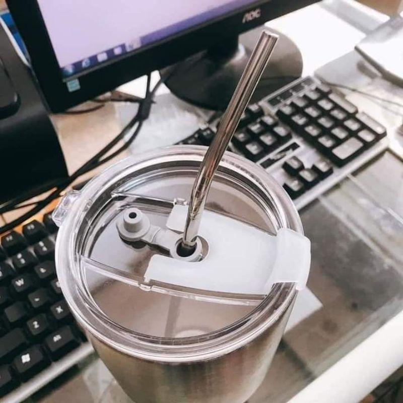CỐC GIỮ NHIỆT THÁI MÀU BẠC