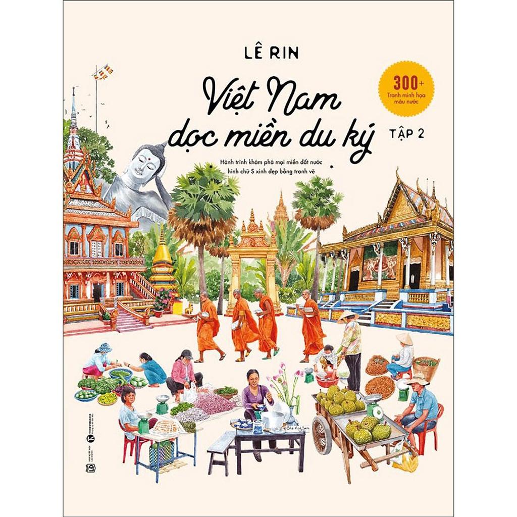 Việt Nam Dọc Miền Du Ký Tập 2 - Bìa Cứng