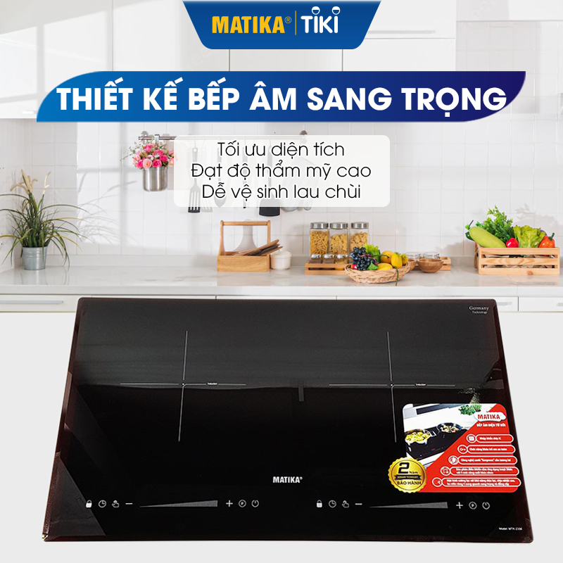 Bếp Từ Đôi MATIKA MTK-2356 - Hàng chính hãng