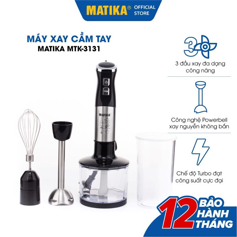 Máy Xay Sinh Tố Cầm Tay MATIKA Đa Năng MTK-3131 - Hàng Chính Hãng