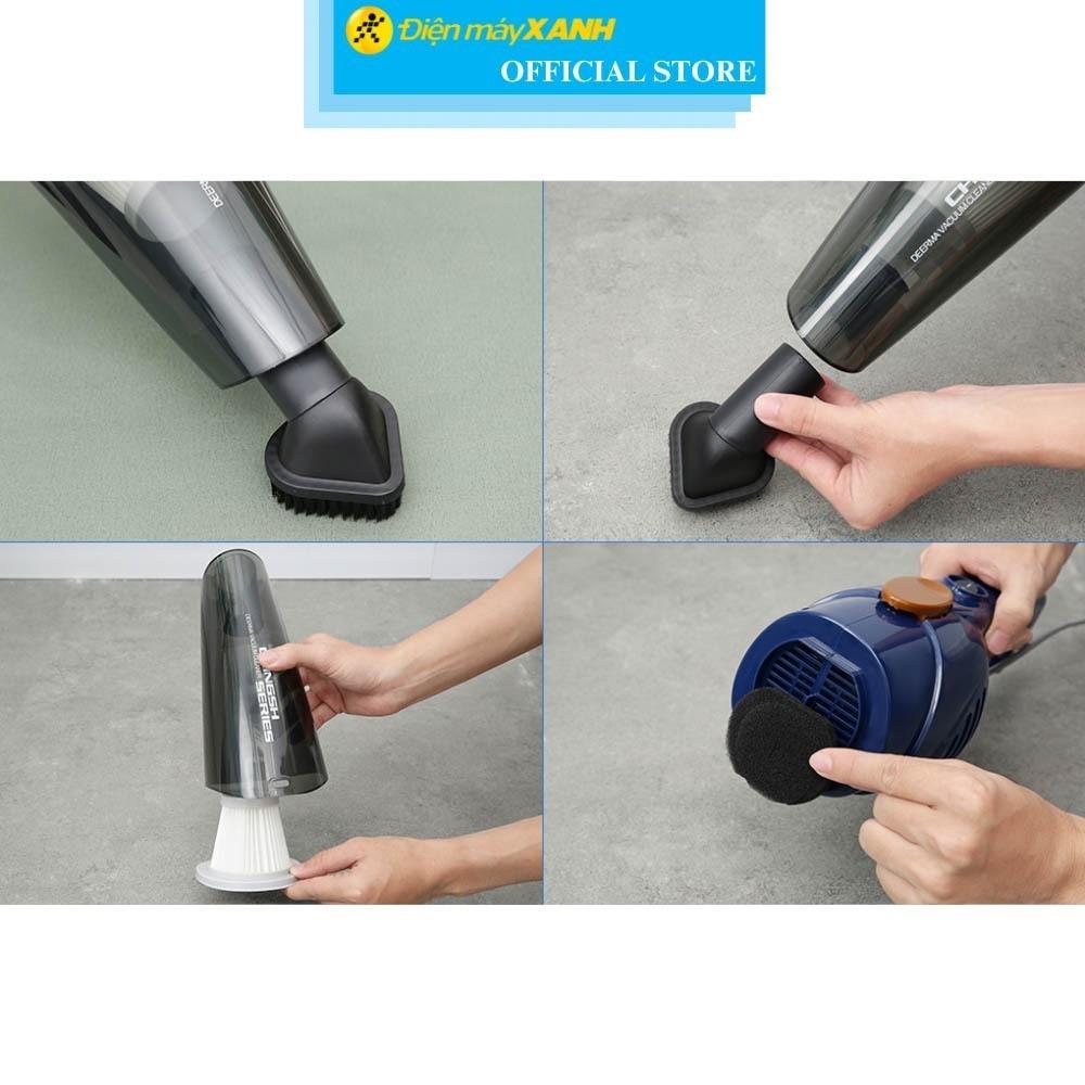 Máy hút bụi cầm tay Deerma DX118C Pro - Hàng Chính Hãng