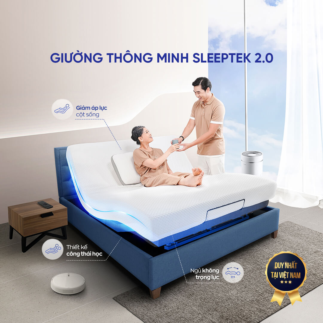 Giường thông minh SleepTek 2.0