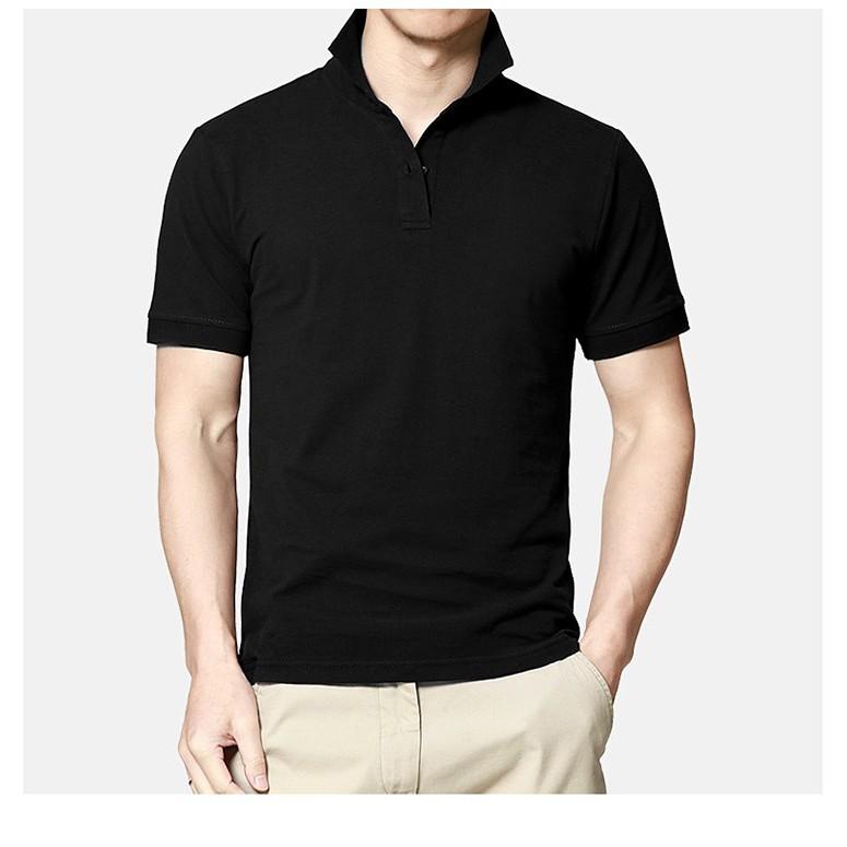 Áo thun Polo trơn nam có cổ Phúc An 2033 có size lớn