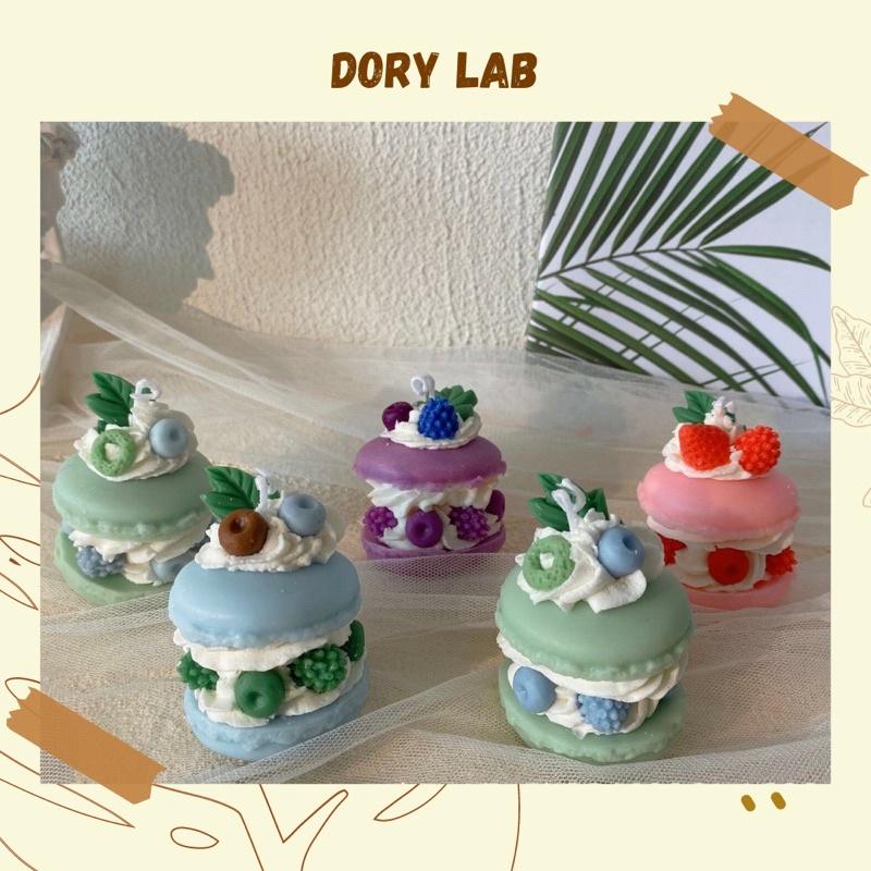 Nến Thơm Bánh Macaron Nhiều Màu Hàn Quốc, Phụ Kiện Chụp Ảnh - Dory Lab