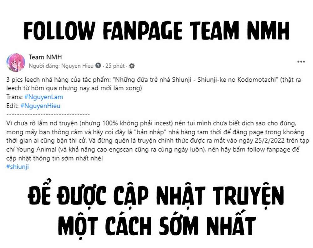 những đứa trẻ nhà shiunji chapter 0 4