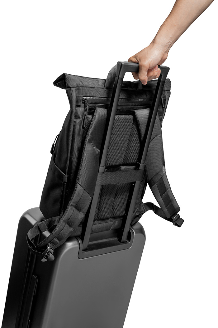 Balo TOMTOC Navigator Rolltop T61M1 Đựng Vừa Vặn Cho Macbook Laptop 13-16inch Dung Tích 17-23L Dùng Văn Phòng Du Lịch Vải Chống Nước Hàng Chính Hãng