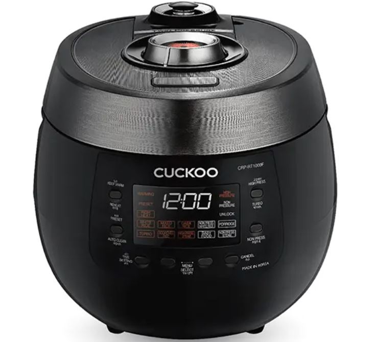 Nồi cơm điện tử áp suất Cuckoo 1.8 lít CRP-RT1008F - Hàng chính hãng