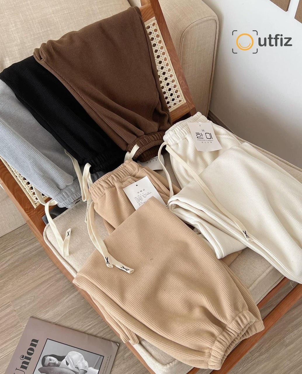 QUẦN ỐNG RỘNG LƯNG THUN JOGGER