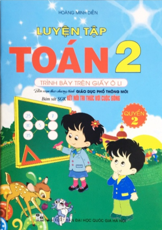 Sách - Luyện tập toán 2 Quyển 2 - Trình bày trên giấy ô li