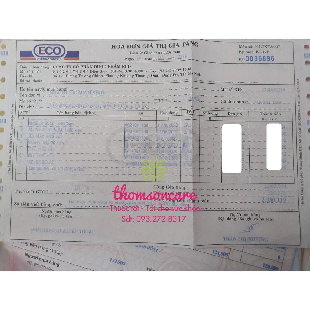 Viên uống bổ khớp Jex Max - Có tem tích điểm - Tái tạo sụn chứa Peptan, Chondroitin và Collagen