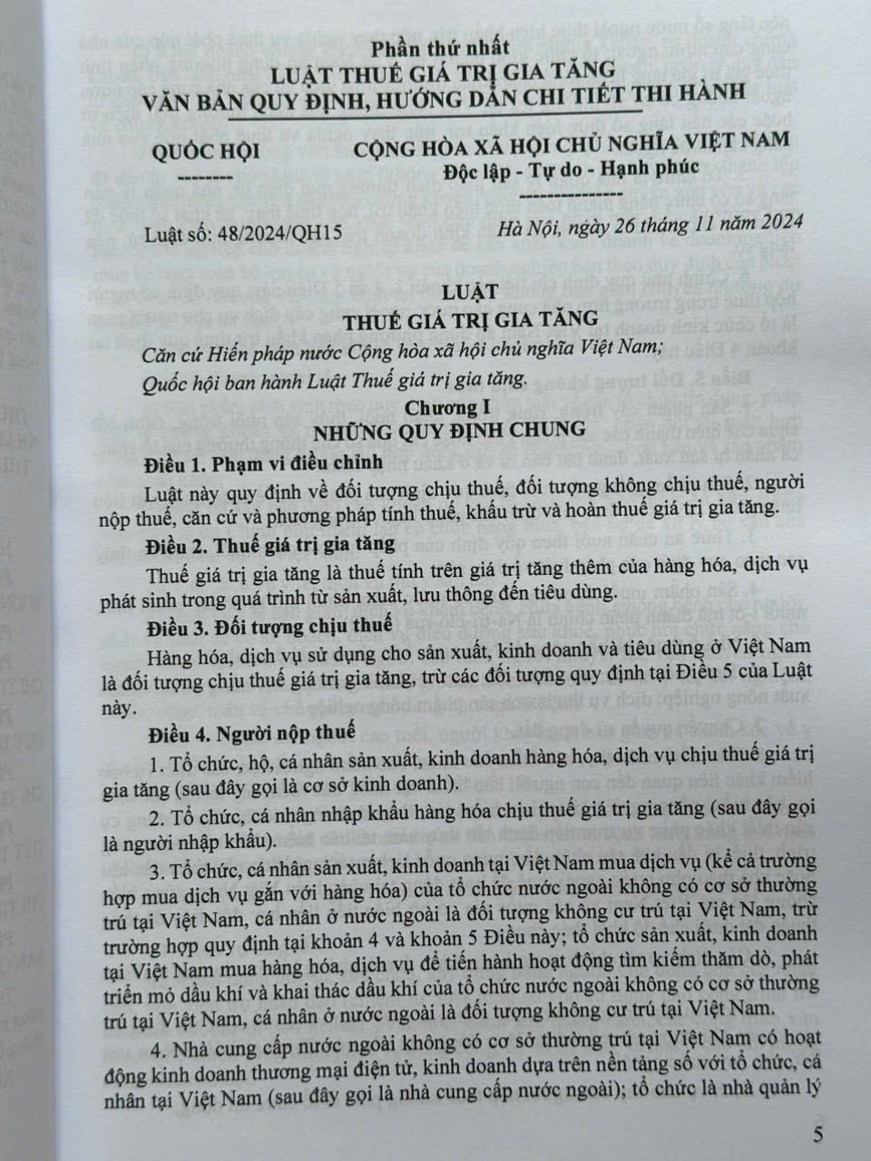 Sách Luật Thuế - Thuế Giá Trị Gia Tăng, Thu Nhập Doanh Nghiệp, Thuế Thu Nhập Cá Nhân (V2619T)