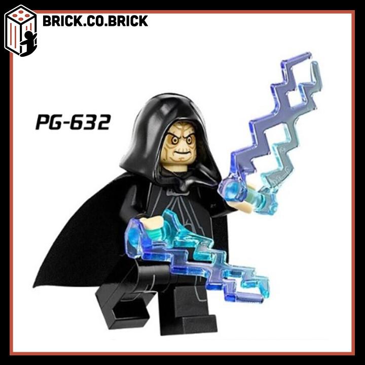 Mô Hình Đồ Chơi Star Wars Palpatine Lắp Ráp Minifigure Chiến Tranh Giữa Các Vì Sao PG632