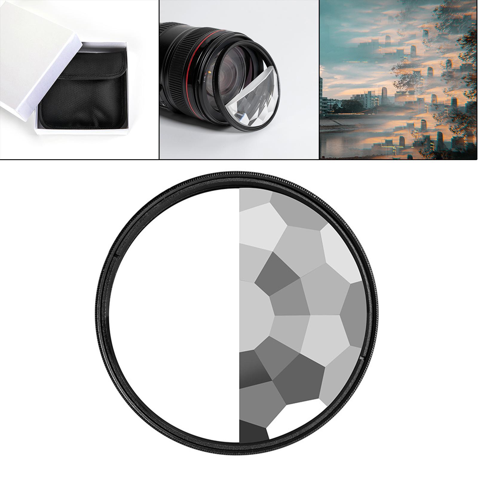 79mm Kaleidoscope Special Effects Camera Lens Filter Multiple Refractions FX