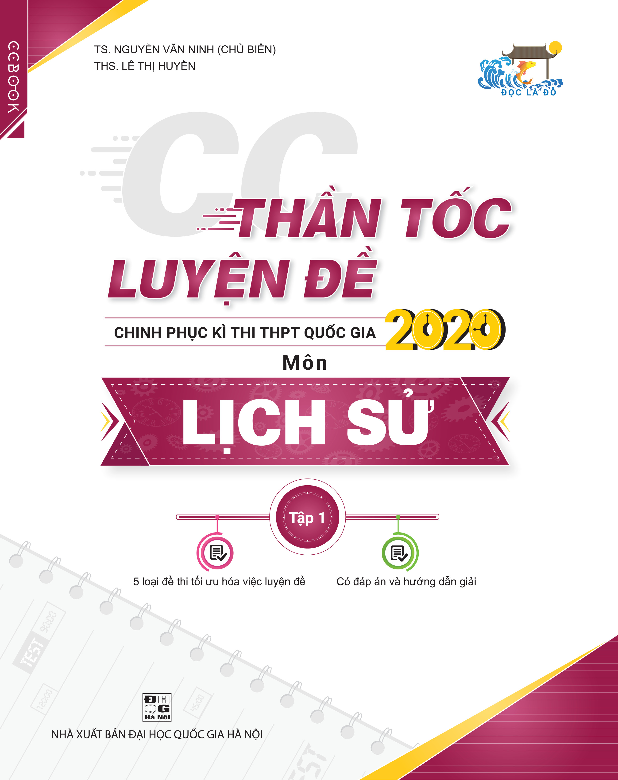 Combo CC Thần tốc luyện đề 2020 khối C môn: Văn - Sử - Địa (Tập 1)