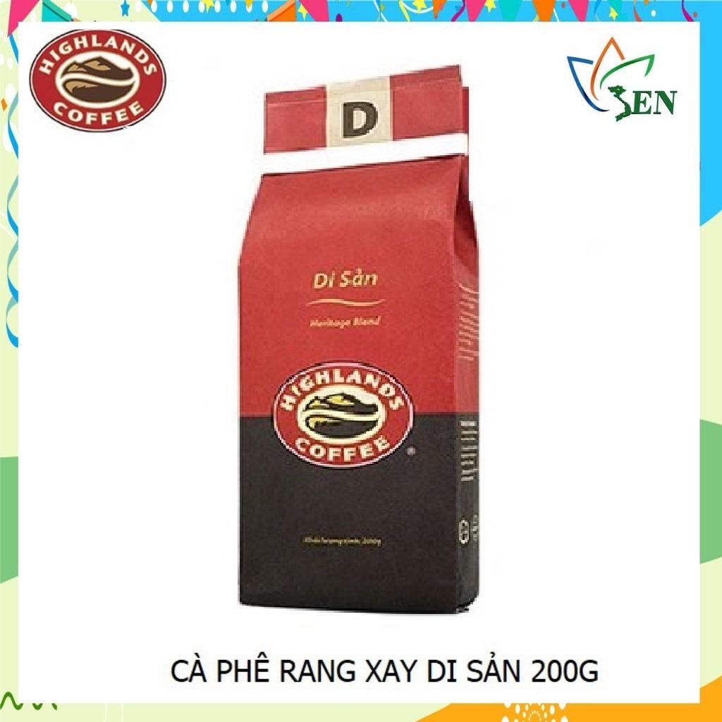 Combo 2 gói Cà phê Rang xay Di sản Highland Coffee 200g