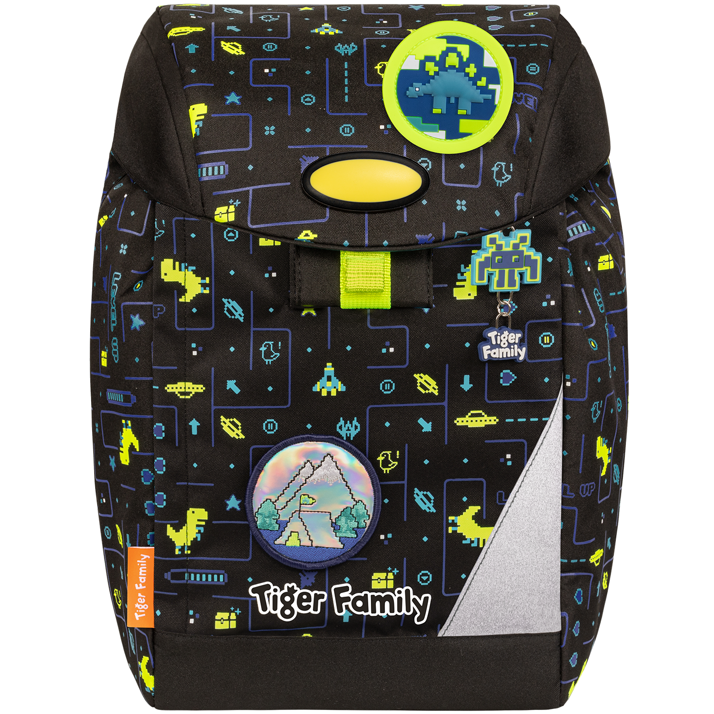 Cặp Chống Gù Eggie Schoolbag - Level Up - Go Green - Tiger Family TGEG-002A
