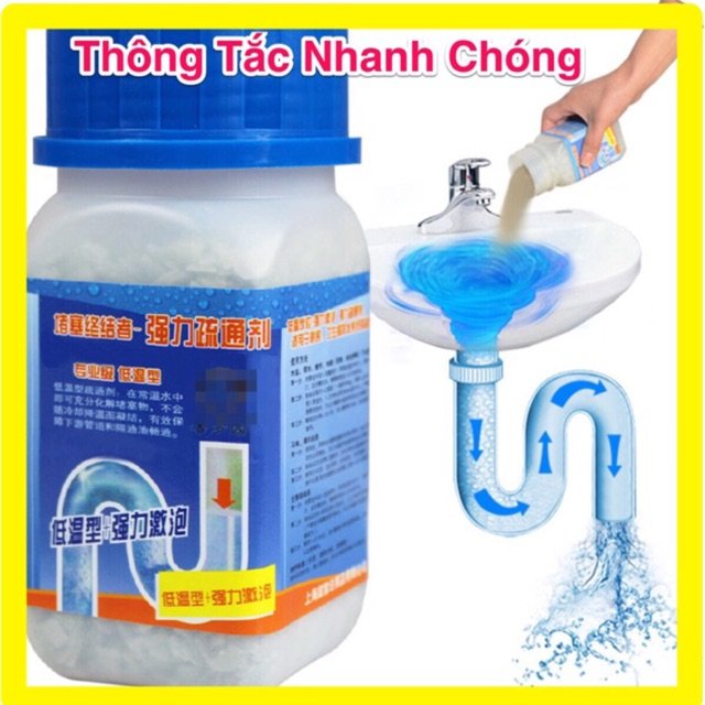 BỘT THÔNG CỐNG, THÔNG BỒN RỬA BÁT