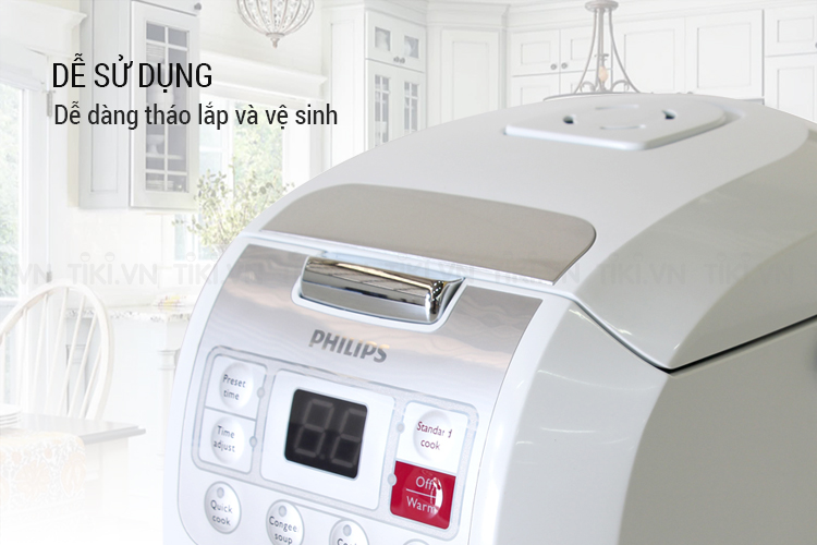 Nồi Cơm Điện Tử Philips HD3030 (1L) - Hàng chính hãng