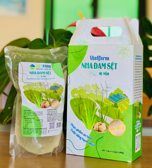 Nha đam sệt vị yến Vietfarm hộp 1kg