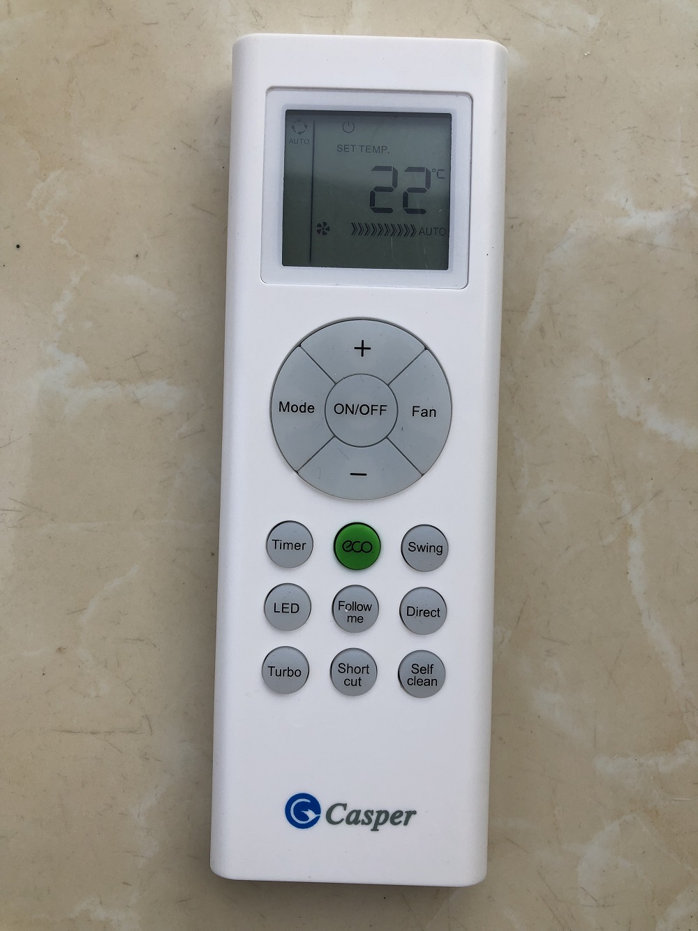 [Có bảo hành] [Chính hãng] Remote Điều khiển từ xa điều hòa Casper 1&amp;2 chiều Inverter- Hàng mới chính hãng mới 100%