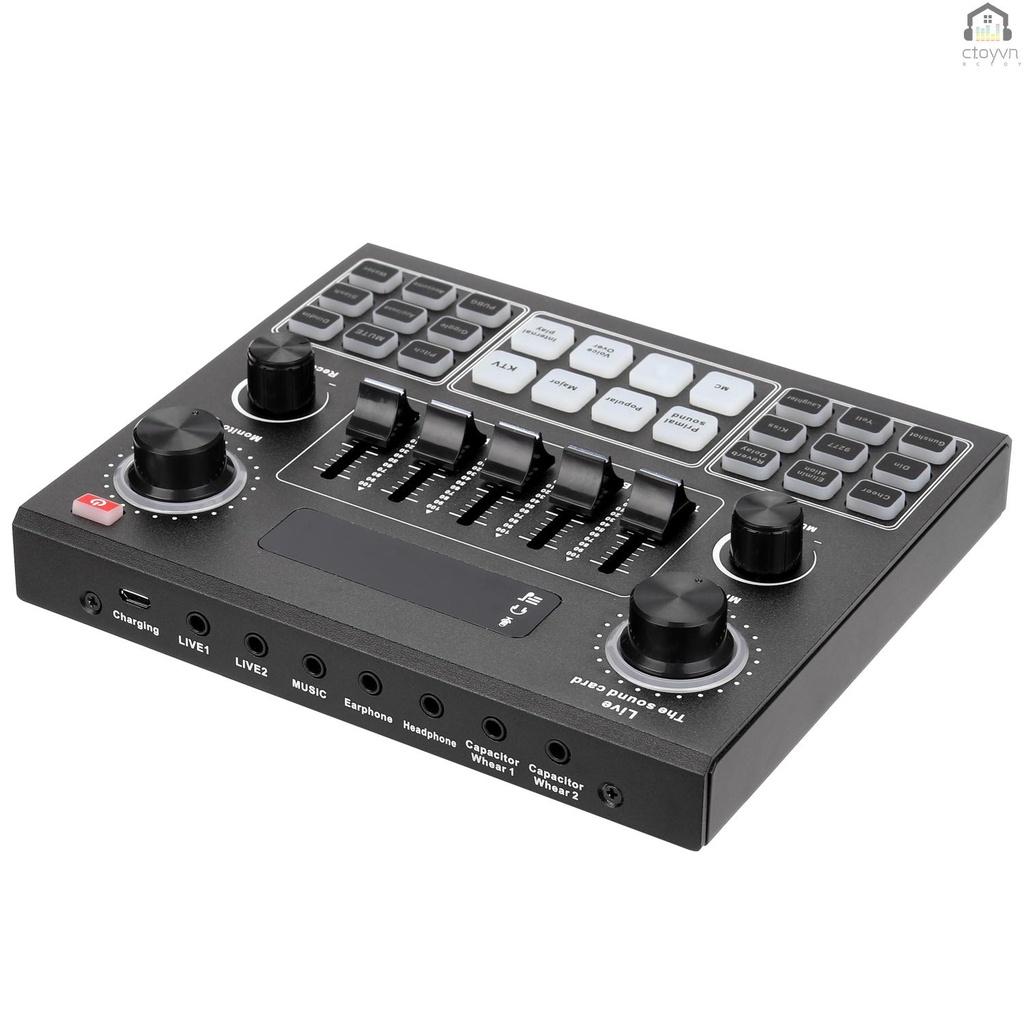 Tai nghe V9 12 thẻ âm thanh cho điện thoại máy tính