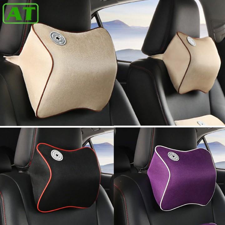 Bộ 2 Gối Tựa Đầu Cao Su Non Cao Cấp Dành Cho Ô Tô Xe Hơi