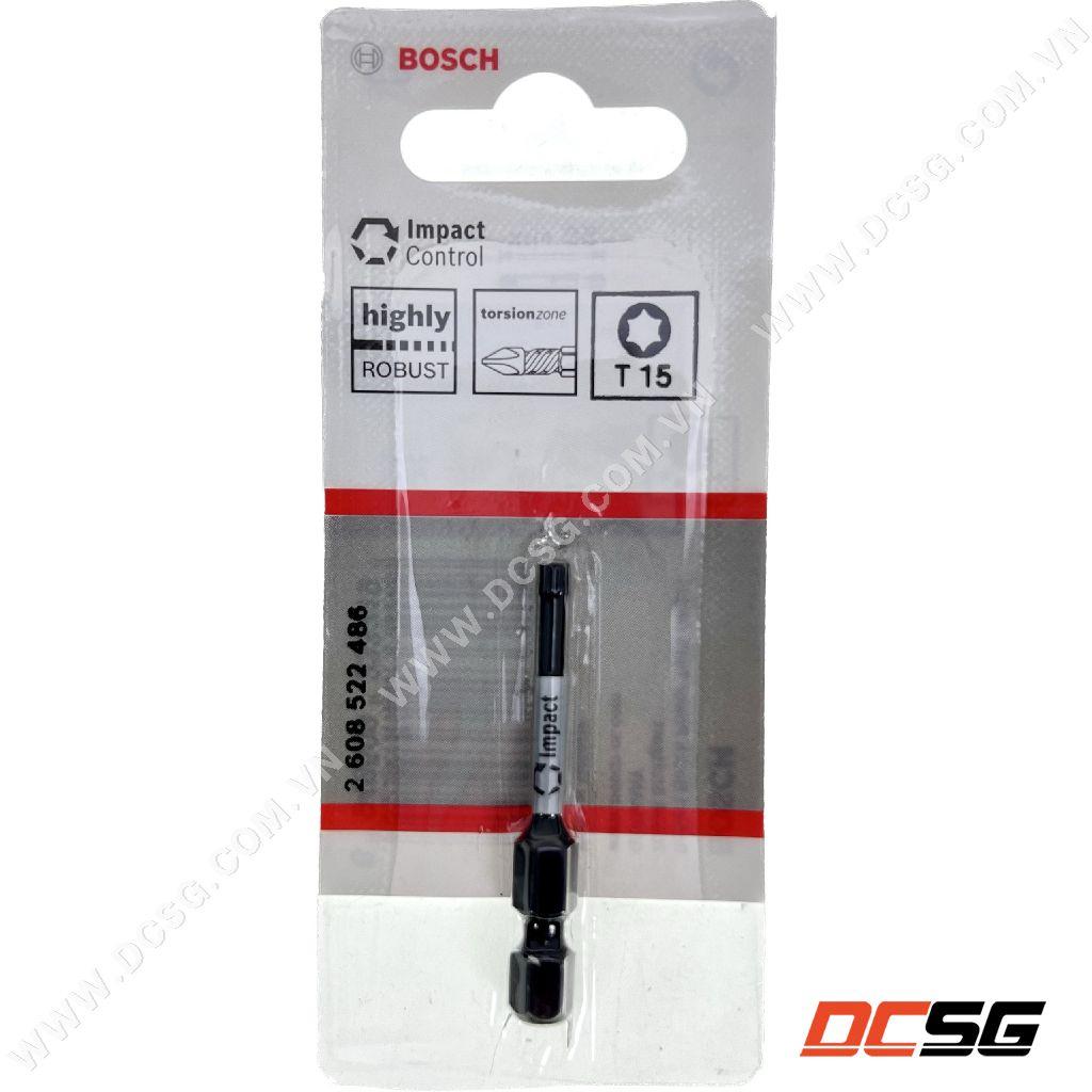 Mũi vít 1 đầu bake và hoa thị dài 50mm Power Bit Bosch (chọn phân loại) | DCSG