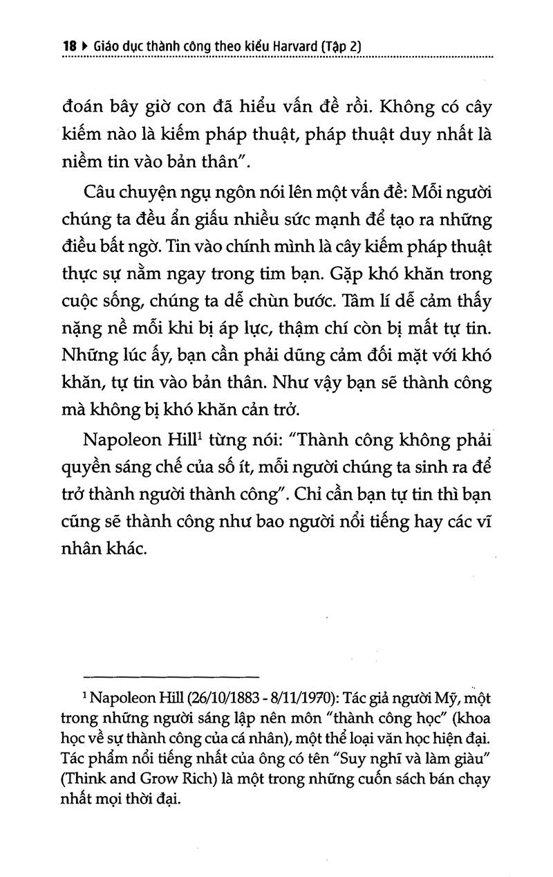 Giáo Dục Thành Công Theo Kiểu Harvard Tập 2