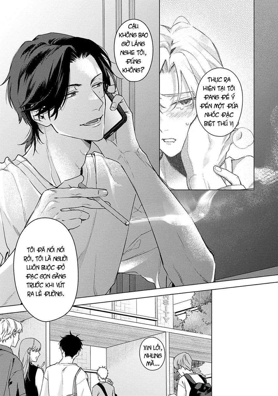 mối tình lãng mạn với người lạ bên đường chapter 2 3