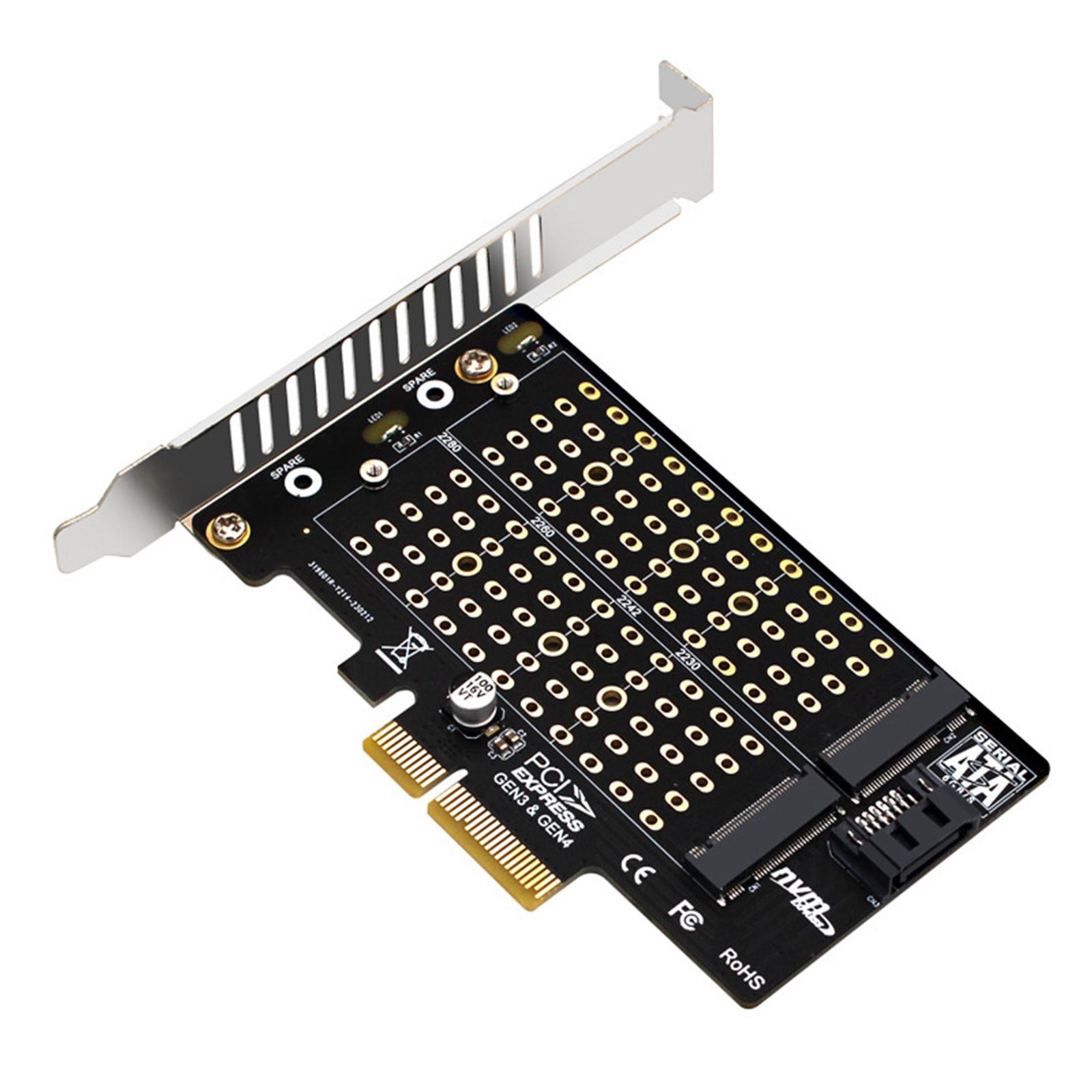 Pcie Adapter Card Portable SSD Adapter Card M.2 SSD to PCIe x1 Adapter for PH42