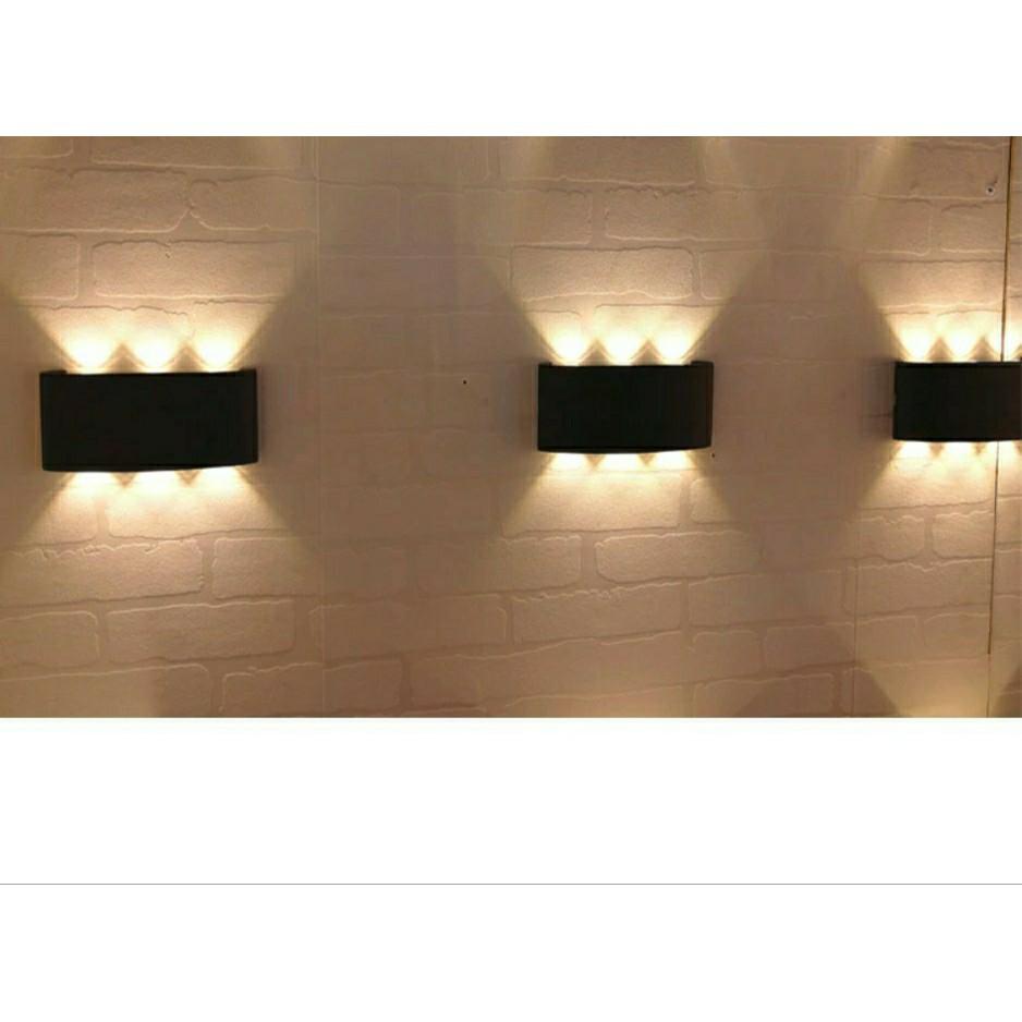 Đèn trang trí hắt tường 2 đầu 4w/6w chống nước TN188 - TN187 - Decor lighting