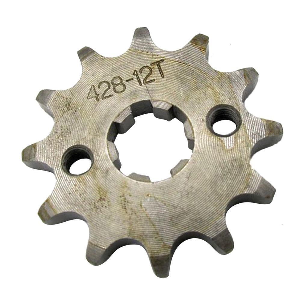 12T  17mm 428 Chain Front Sprocket Cog for  Quad Dirt Bike